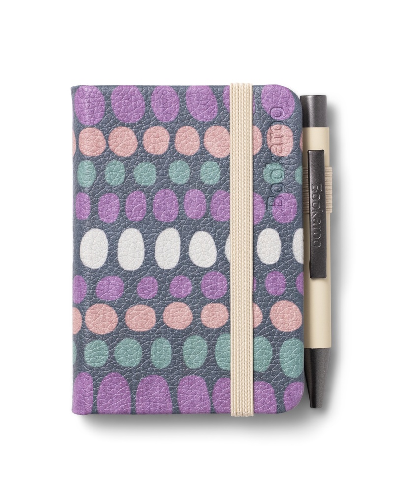 Bookaroo - A7 Baby Notebook & Pen - Pastels Cream - Dots