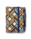 Bookaroo - A7 Baby Notebook & Pen - Navy & Yellow - Geo