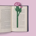 Flower Bookmarks - Thistle