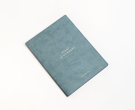 [SW82336] A5 MODULAR JOURNAL SOFT COVER + 1 FILLER - TEAL BLUE 