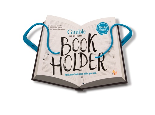 [ABH003] ADJUSTABLE BOOK HOLDER BLUE 