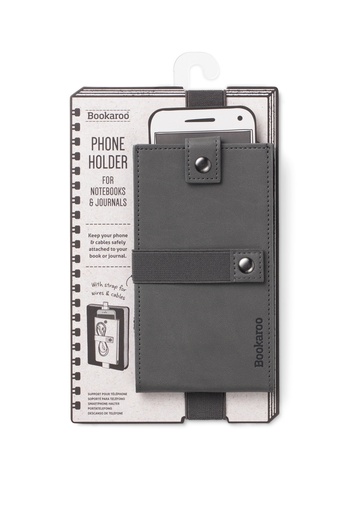 [BPH006] BOOKAROO PHONE HOLDER CHARCOAL 