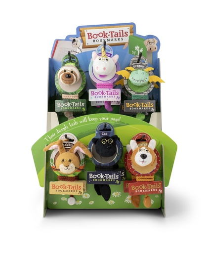 [IF96899D] BOOK-TAILS BOOKMARK - EMPTY DISPLAY  