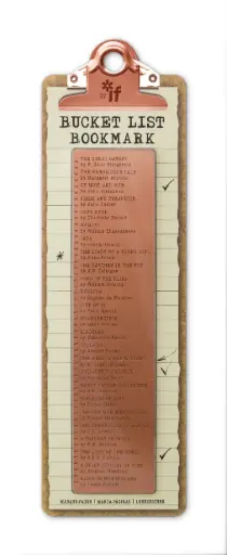 [BKL001] BUCKET LIST BOOKMARK  