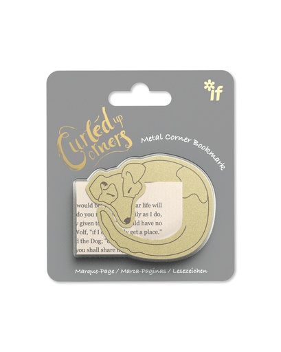 [CUC002] CURLED UP CORNERS BOOKMARKS DROWSY DOG 