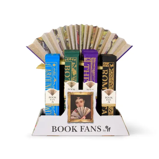 [IF34800H] DISPLAY BOOK FANS DISPLAY 24 UNITS - NEW 
