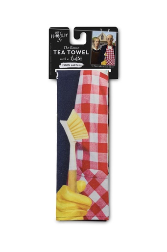 [IF36306] DRY HUMOUR - TEA TOWEL - AMERICAN CLOTH (IC) 