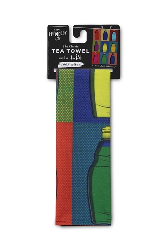 [IF36305] DRY HUMOUR - TEA TOWEL - MOP ART 