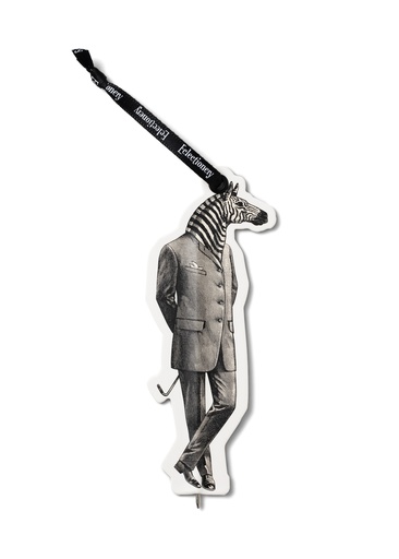 [IF37824] FLAT BOOKMARK - ZEBRA 
