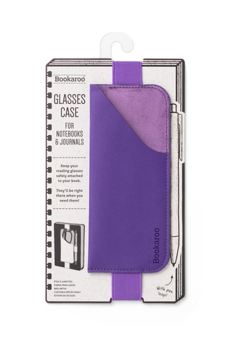 [GCN003] GLASSES CASE PURPLE IF41203
