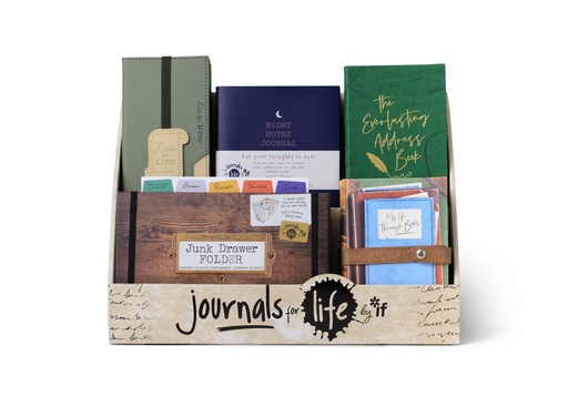 [IF71000D] JOURNALS FOR LIFE -  STARTER PAC - EMPTY DISPLAY 