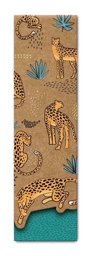 [KCB010] KRAFTY BOOKMARK LEOPARD 
