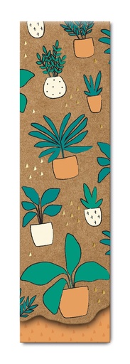 [KCB011] KRAFTY BOOKMARK POT PLANT 