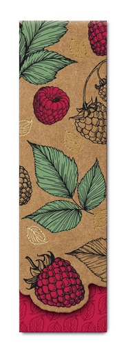 [KCB006] KRAFTY BOOKMARK RASPBERRY 