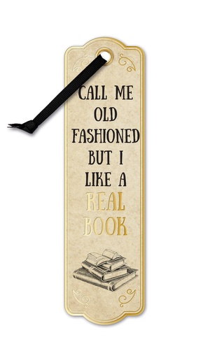 [LCB008] LITERARY BOOKMARKS CALL ME OLD FASHIONED 