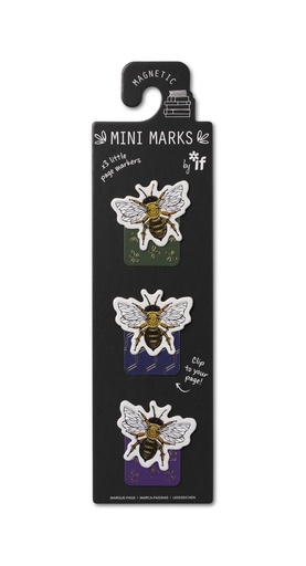 [IF15905] MAGNETIC MINI MARKS BEES 