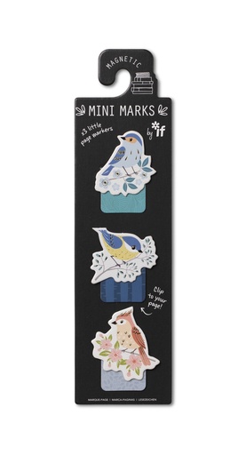 [IF15906] MAGNETIC MINI MARKS BIRDS 