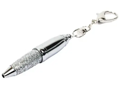 [MP293] MINI PEN SILVER PURPURIN 