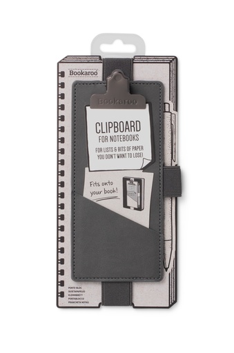 [NC005] NOTEBOOK CLIPBOARD CHARCOAL 
