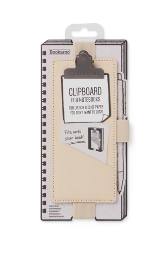 [NC006] NOTEBOOK CLIPBOARD CREAM 