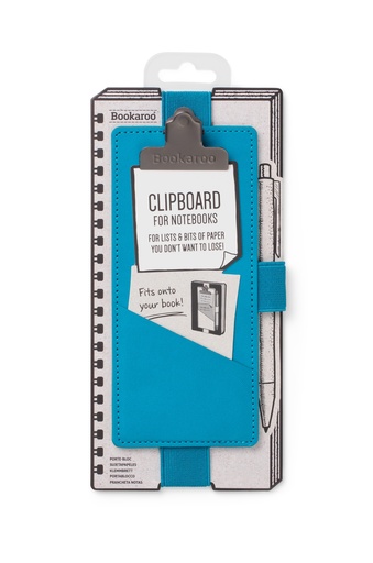 [NC001] NOTEBOOK CLIPBOARD TURQUOISE 