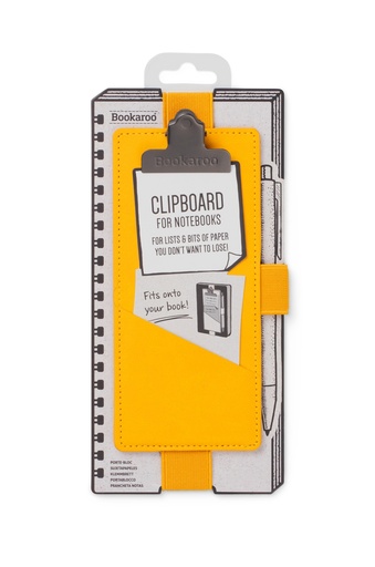 [NC002] NOTEBOOK CLIPBOARD YELLOW 