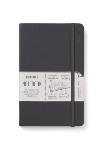 [NBJ003] NOTEBOOK JOURNAL A5 BLACK 