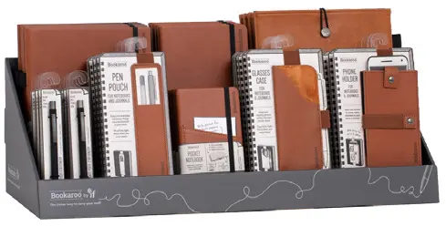 [NP&A_BROWN] NOTEBOOK, PEN AND ACCESORIES BROWN IMPLANT 