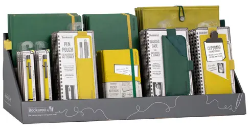 [NP&A_6005] NOTEBOOK, PEN AND ACCESORIES FOREST GREEN & CHARTE 