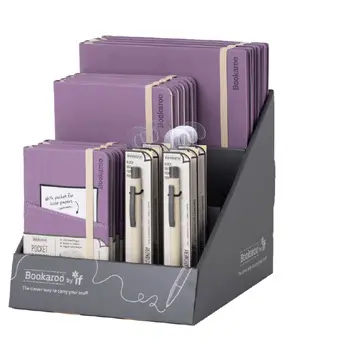 [N&P_AUBER] NOTEBOOK & PEN AUBERGINE  IMPLANT 