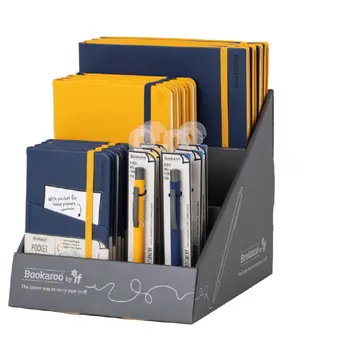 [N&P_NAVY] NOTEBOOK & PEN NAVY & YELLOW IMPLANT 