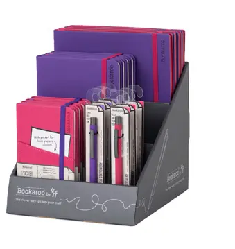 [N&P_PUR] NOTEBOOK & PEN PURPLE & PINK IMPLANT 