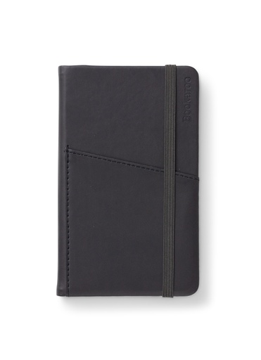 [NBJP002] NOTEBOOK POCKET A6 JOURNAL BLACK IF43010-BLACK - BOOKAROO A6 NOTEBOOK