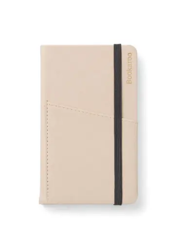 [NBJP007] NOTEBOOK POCKET A6 JOURNAL CREAM IF43034-CREAM - BOOKAROO A6 NOTEBOOK