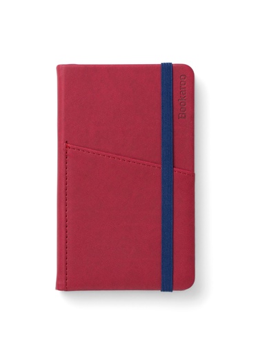 [NBJP013] NOTEBOOK POCKET A6 JOURNAL DARK RED 