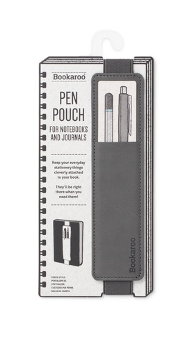 [CPV043-13] PEN POUCH FOR BOOKS CHARCOAL 