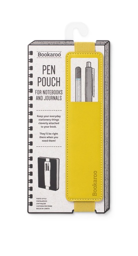 [CPV043-9] PEN POUCH FOR BOOKS CHARTREUSE 