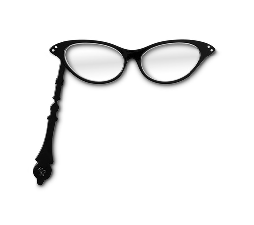 [IF42901] SIMPLY MARVELLOUS MAGNETIC SPECTACLES - BLACK DIAMANTE 