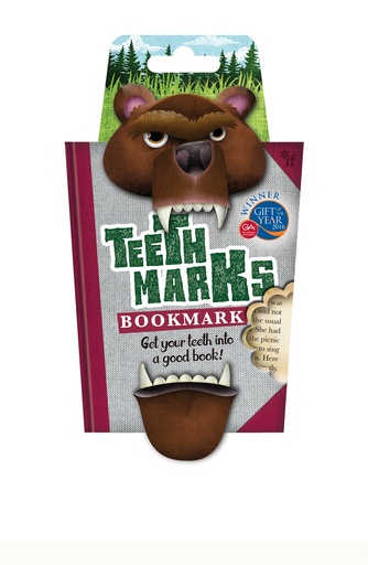 [THBK002] TEETHMARKS BOOKMARK BEAR 