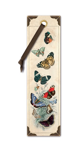 [VCB005] VINTAGE BOOKMARKS BUTTERFLIES 