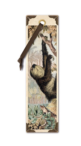 [VCB012] VINTAGE BOOKMARKS SLOTH 