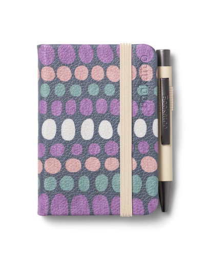 [IF38206] Bookaroo - A7 Baby Notebook & Pen - Pastels Cream - Dots
