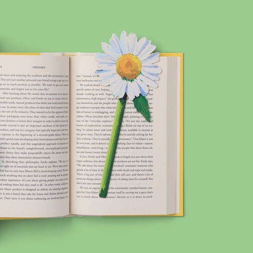 [IF16502] Flower Bookmarks - Painted Daisy